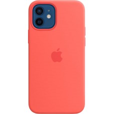 Чехол Apple для iPhone 12 / 12 Pro Silicone MagSafe Pink Citrus