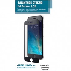 Защитное стекло для iPhone Red Line для 6/6s матовое, черный