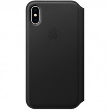 Чехол для iPhone Apple iPhone X Leather Folio Black