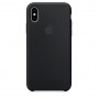 Чехол для iPhone Apple iPhone X Silicone Case Black