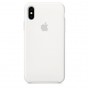 Чехол для iPhone Apple iPhone X Silicone Case White