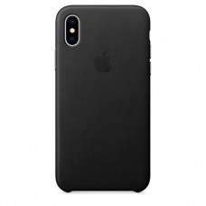 Чехол для iPhone Apple iPhone X Leather Case Black