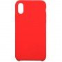 Чехол для iPhone InterStep для iPhone X SOFT-T METAL ADV красный
