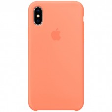 Чехол для iPhone Apple iPhone X Silicone Case, Peach