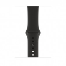Спортивный ремешок для Apple Watch 42/44 мм (Черный)