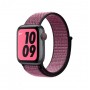Отзывы владельцев о Спортивный браслет Nike для Apple Watch 42/44 мм «Розовый всплеск/пурпурная ягода»