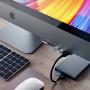 Переходник Satechi Aluminum Type-C Clamp Hub Pro для new 2017 iMac и iMac Pro. Порты 3хUSB 3.0, USB-C, SD, micro-SD (Серый космос)