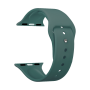 Отзывы владельцев о Ремешок Deppa Band Silicone для Apple Watch 38/40 mm, силиконовый (Зеленый)