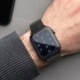 Ремешок Deppa Band Steel для Apple Watch 38/40/41 mm, нержавеющая сталь (Черный)