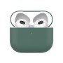 Чехол силиконовый Deppa Ultra Slim для AirPods 3 (Зеленый)
