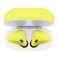 Беспроводные наушники Apple AirPods 2 Color (беспроводная зарядка чехла) Лимонный