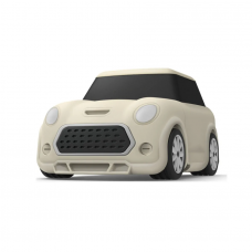 Чехол Elago для наушников Apple AirPods Unique Mini Car Silicone hang (Белый)