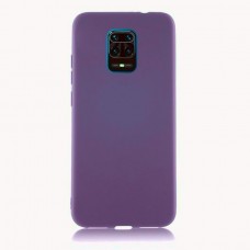 Чехол силиконовый Silicon Cover для Xiaomi Note 9s/9 Pro (Фиолетовый)