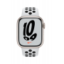 Отзывы владельцев о Часы Apple Watch Series 7 GPS 45mm Aluminum Case with Nike Sport Band (Сияющая звезда/Чистая платина/Черный) MKNA3