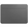 Конверт-чехол кожаный Wiwu Skin Pro 2 Leather для Macbook 13" (Серый)