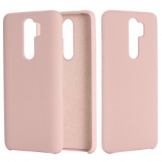 Чехол силиконовый Silicon Cover для Xiaomi Redmi 9 (Розовый песок)