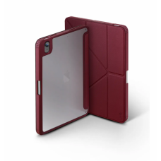 Чехол Uniq для iPad Mini 6 (2021) Moven Anti-microbial Maroon (Красный)