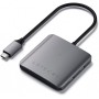 Отзывы владельцев о USB-C хаб Satechi Aluminum 4 порта Интерфейс USB-С (Серый космос)