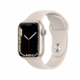 Отзывы владельцев о Часы Apple Watch Series 7 GPS 41mm Aluminum Case with Sport Band (Белый/ Сияющая звезда) MKMY3