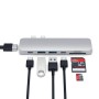 Отзывы владельцев о Переходник Satechi Aluminum Pro Hub для Macbook Pro (USB-C). Порты: HDMI, Thunderbolt 3, USB Type-C, SD, microSD, 2 x USB 3.0 (Серебряный)