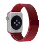 Ремешок Metalband для Apple Watch 38/40/41mm, миланский сетчатый (Красный)