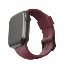 Ремень силиконовый UAG DOT textured Silicone для Apple Watch 38/40/41 (Баклажан)