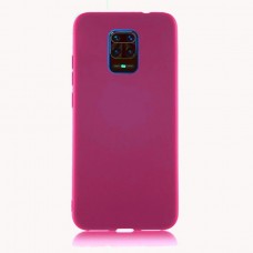 Чехол силиконовый Silicon Cover для Xiaomi Note 9s/9 Pro (Розовый)