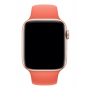 Отзывы владельцев о Ремешок Sportband для Apple Watch 38/40/41mm силиконовый (Спелый клементин)