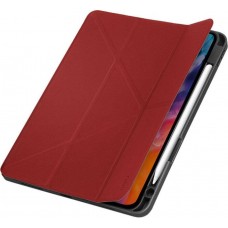 Чехол Uniq для iPad Air 10.9 (2020) Transforma Rigor Anti-microbial с отсеком для стилуса (Красный) (new)