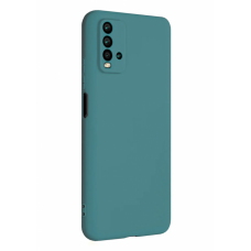 Чехол силиконовый Nano для Xiaomi Redmi 9T (Темно-зелёный)