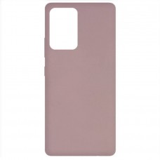Чехол силиконовый Silicon Cover для Samsung A72 (Розовый песок)