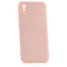 Чехол силиконовый Silicon Cover для Xiaomi Redmi 9а (Розовый песок)