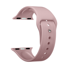 Ремешок Deppa Band Silicone для Apple Watch 38/40 mm, силиконовый (Розовый)