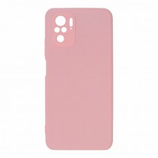 Чехол силиконовый Silicon Cover для Xiaomi Note 10/10S (Розовый)