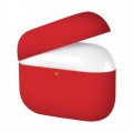 Чехол силиконовый для наушников Apple AirPods Pro (Красный)