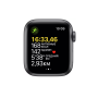 Часы Apple Watch SE GPS 40mm Aluminum Case with Sport Band серый космос/тёмная ночь MKQ13