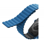 Ремешок Uniq для Apple Watch All 41/40/38 mm Revix reversible Magnetic (Синий/Черный)