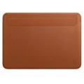 Конверт-чехол кожаный Wiwu Skin Pro 2 Leather для Macbook 13" (Коричневый)