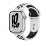 Отзывы владельцев о Часы Apple Watch Series 7 GPS 45mm Aluminum Case with Nike Sport Band (Сияющая звезда/Чистая платина/Черный) MKNA3