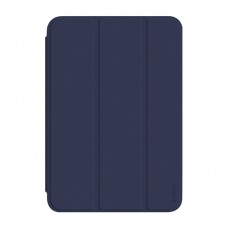 Чехол-подставка Deppa Wallet Onzo Magnet для Apple iPad Mini 6 (2021), б/заст (Темно-синий)