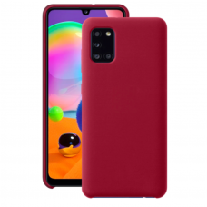 Чехол Deppa Liquid Silicone Case для Samsung Galaxy A31 (2020) (Красный)