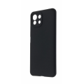 Чехол силиконовый Nano для Xiaomi 11 Lite/11 Lite NE (Чёрный)