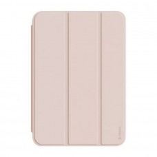Чехол-подставка Deppa Wallet Onzo Magnet для Apple iPad Mini 6 (2021) (Розовый)