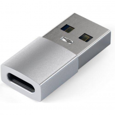 Переходник Satechi USB Type-A to Type-C (Серебряный)