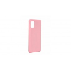 Чехол силиконовый Silicon Cover для Samsung A41 (Розовый песок)