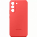 Чехол-накладка Samsung Silicone Cover для Galaxy S22 (Красный)