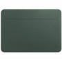 Конверт-чехол кожаный Wiwu Skin Pro 2 Leather для Macbook 13" (Темно-зеленый)