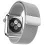 Отзывы владельцев о Ремешок Metalband для Apple Watch 42/44/45mm, миланский сетчатый (Серебристый)