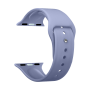 Отзывы владельцев о Ремешок Deppa Band Silicone для Apple Watch 38/40 mm, силиконовый (Лавандовый)