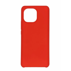 Чехол силиконовый Silicon Cover для Xiaomi Mi 11 (Красный)